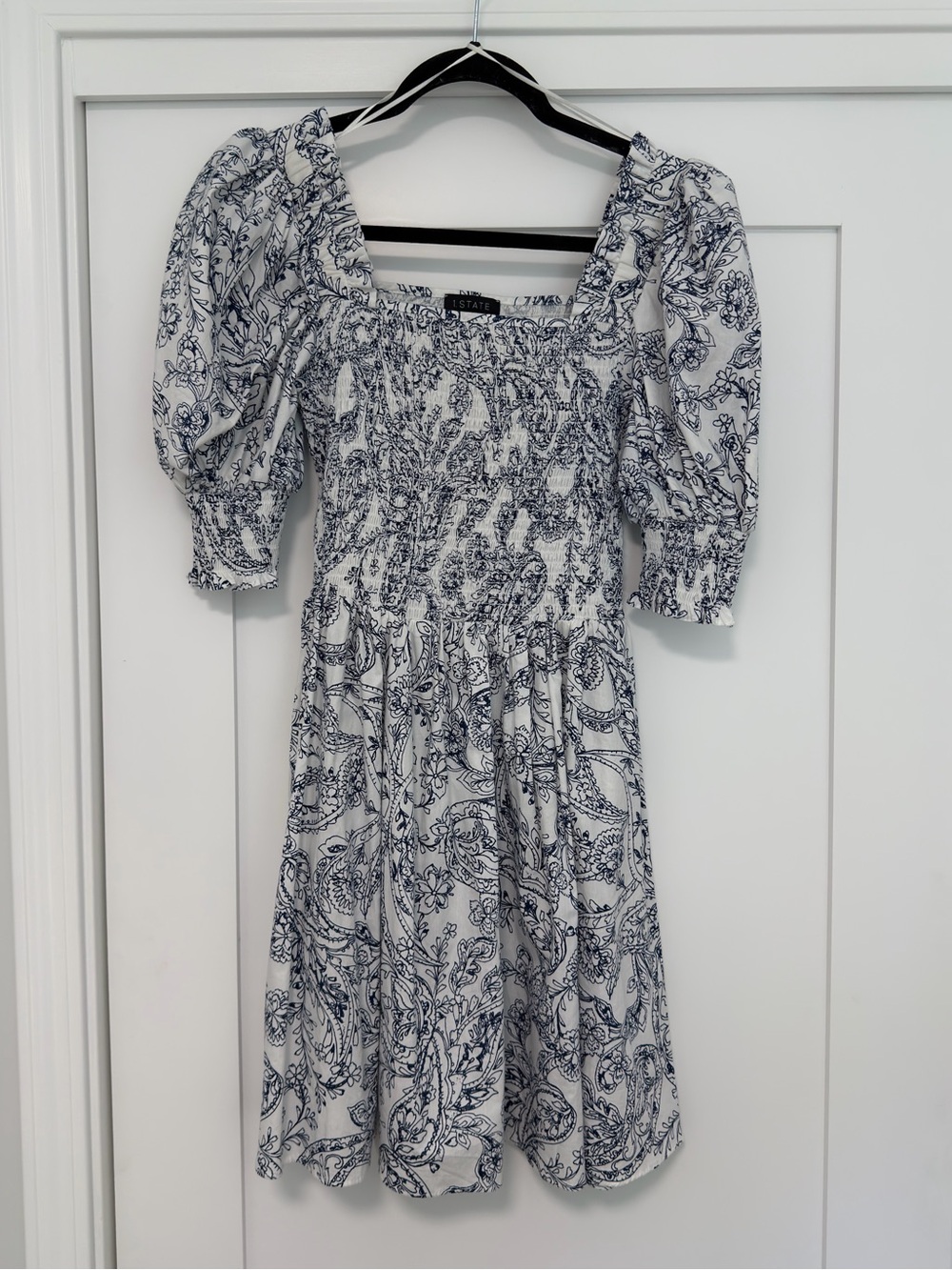 1. State Smocked Mini Dress
